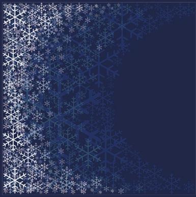 beautiful snowflake pattern background 01 vector