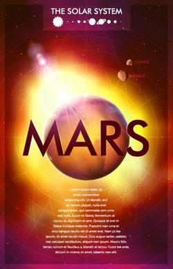 beautiful universe planets posters 09 vector