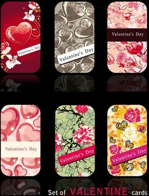 beautiful valentine background card vector