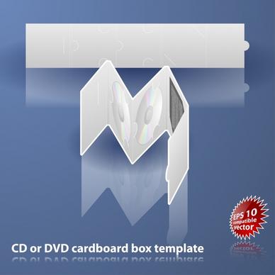 cd package template modern 3d sketch