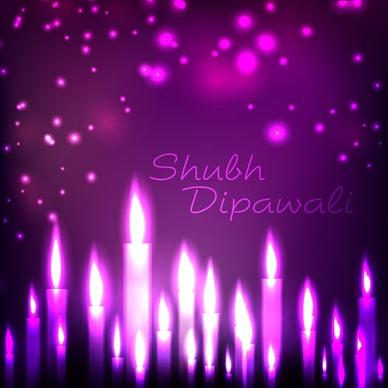 beautifully diwali background 10 vector