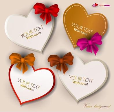 beautifully romantic valentine39s day gift vector