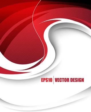 behind the red background vector