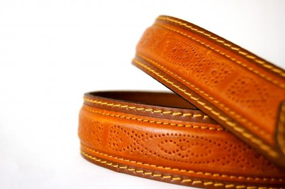 belts leather seam