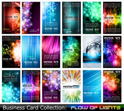 best business cards vector collection