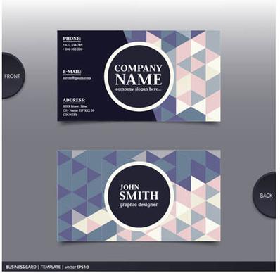 best company business cards vector design