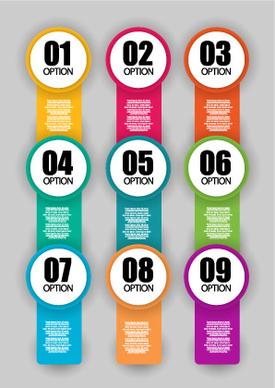 best numbered business banner vector