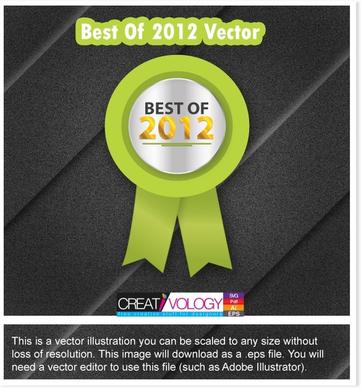 Best Of 2012 Vector 