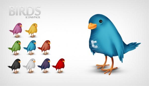 Birds - Icons Pack icons pack
