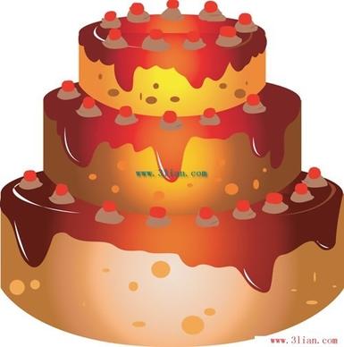 birthday cake vector