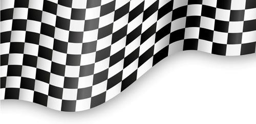black and white checkered background vector