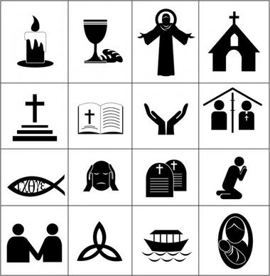 Black Christian Faith Icons