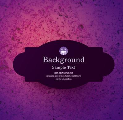 black label with background vector