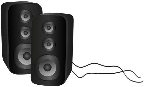 black music thin speakers