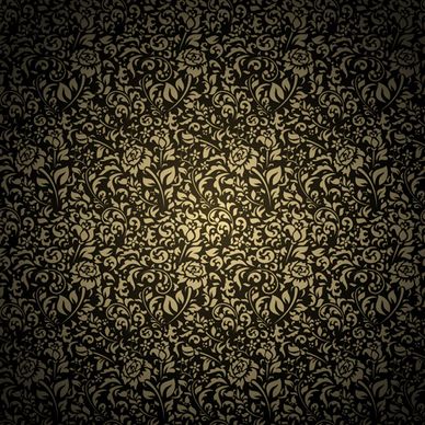 black pattern vintage backgrounds vector