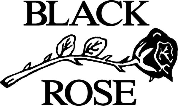 black rose leather