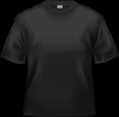 blank black tshirt stock photo