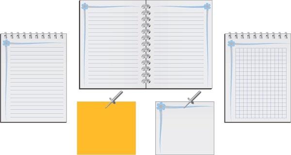 blank book vector