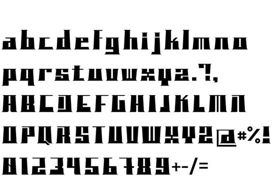 Blocko Typeface