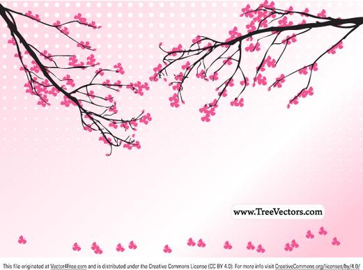blossom tree vector