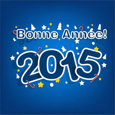 blue15 new year vector background