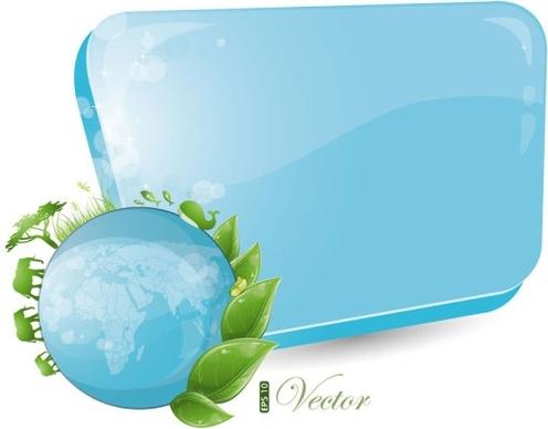 blue and green dialog 02 vector
