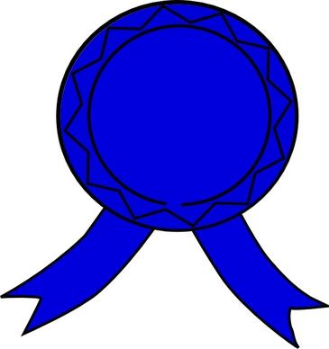 Blue Badge clip art