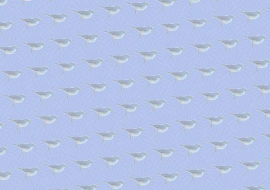 blue bird seamless tile background