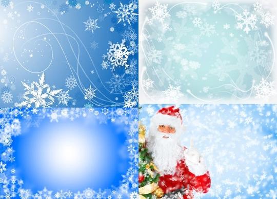 blue christmas background hd pictures