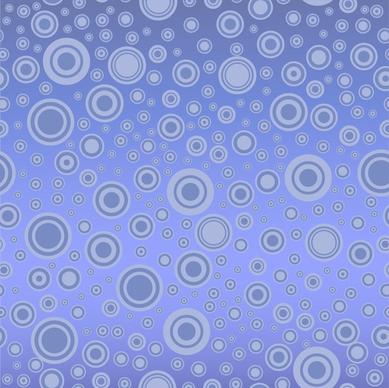Blue Circles - Seamless Tile