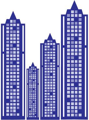 blue city towers