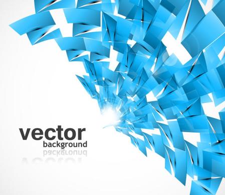 blue concept vector background