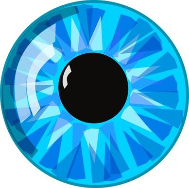 Blue Eye clip art