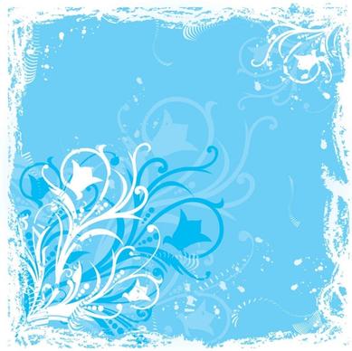 Blue Flower Graphics
