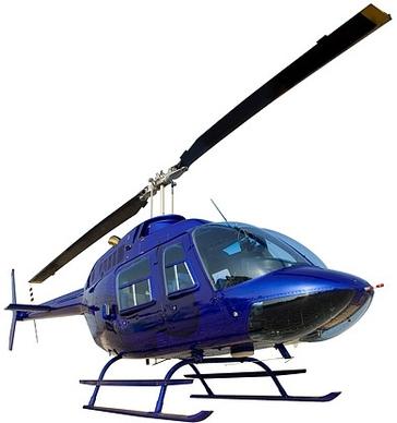 blue helicopter picture