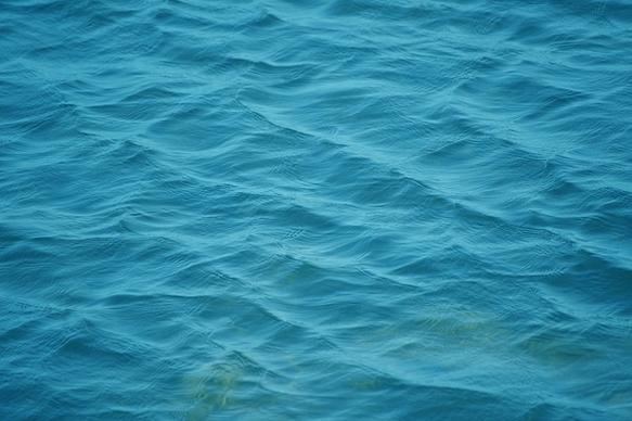 blue rippling water