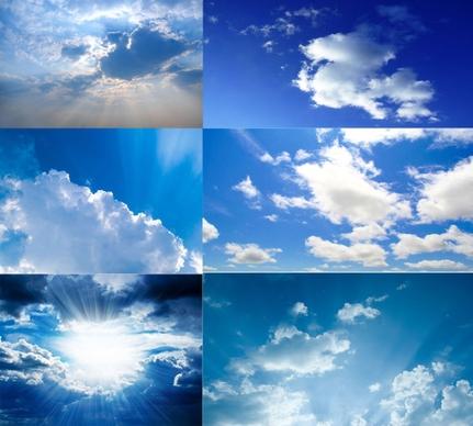 blue sky with white clouds highquality pictures