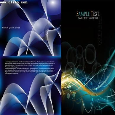 brochure cover templates modern abstract dynamic decor