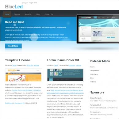 BlueLed Template