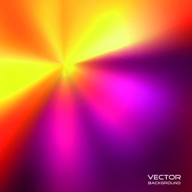 blurs colored light line vector background