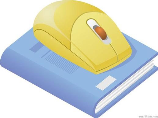 book mouse vector