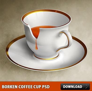 Borken Coffee Cup PSD