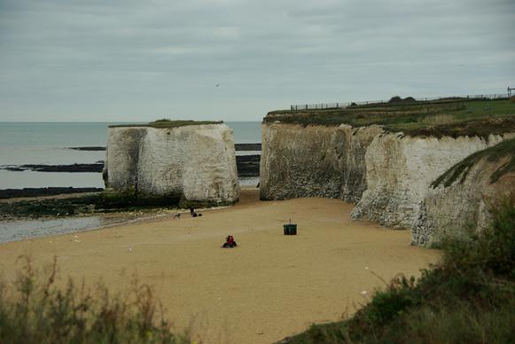 botany bay from the cliffs