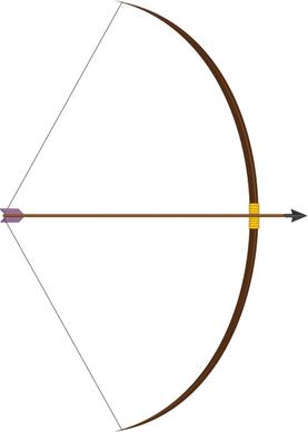 bow with arrow