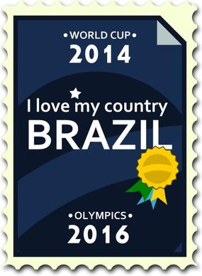 Brazil 2014-2016 Postage Stamp