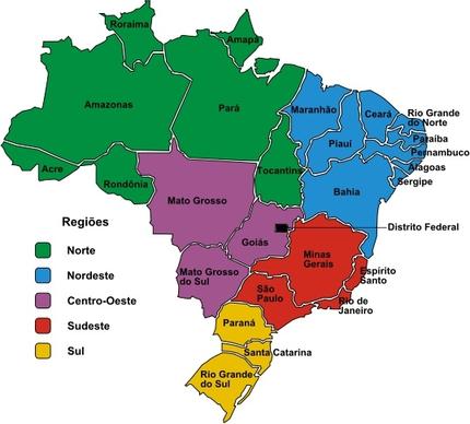 Brazil in Regions (Portuguese)