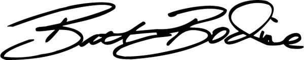 brett bodine signature