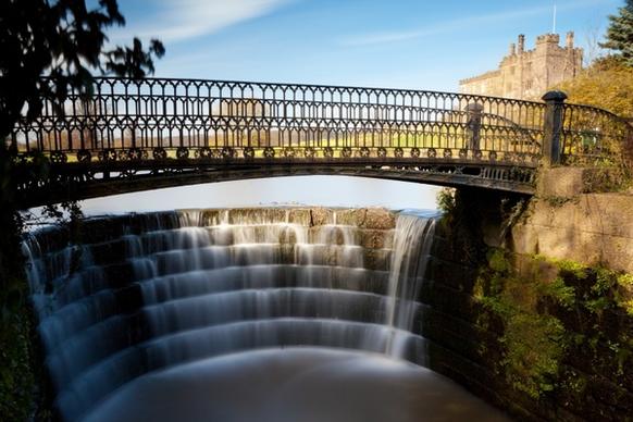 bridge cascade falls