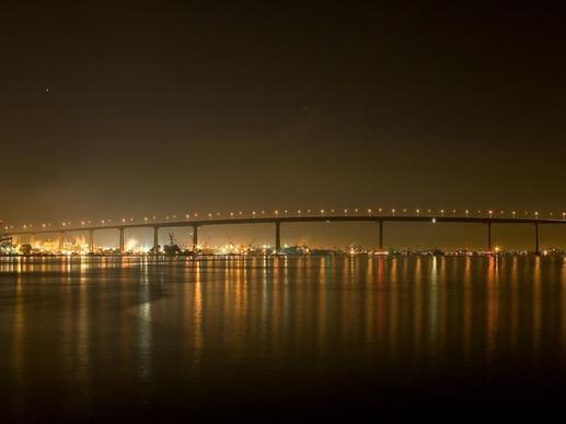 bridge evening night
