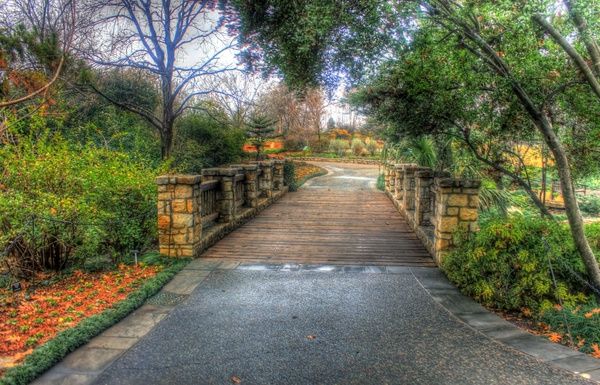 bridge walkway in dallas texas